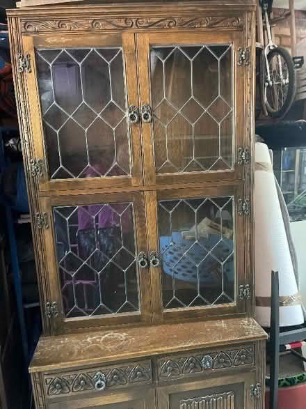 Photo of free Display cabinet - requires renovations (Belmont SL6) #1