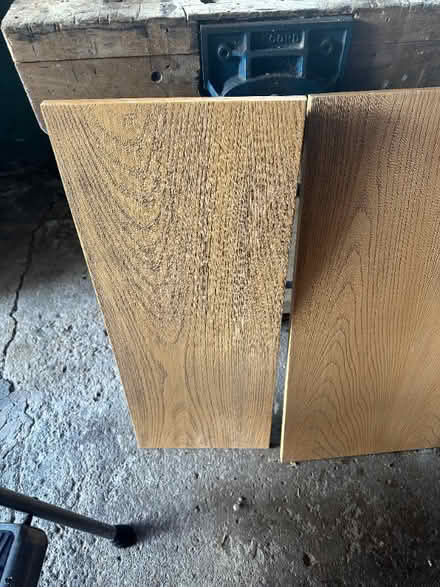 Photo of free Oak effect shelving (Lostock Hall PR5) #3