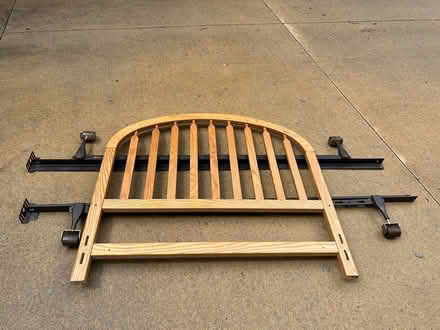 Photo of free twin headboard and bed frame (White Bear Lake) #1