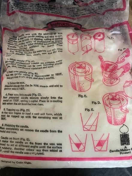 Photo of free Candle making wax (New Mill HP23) #2