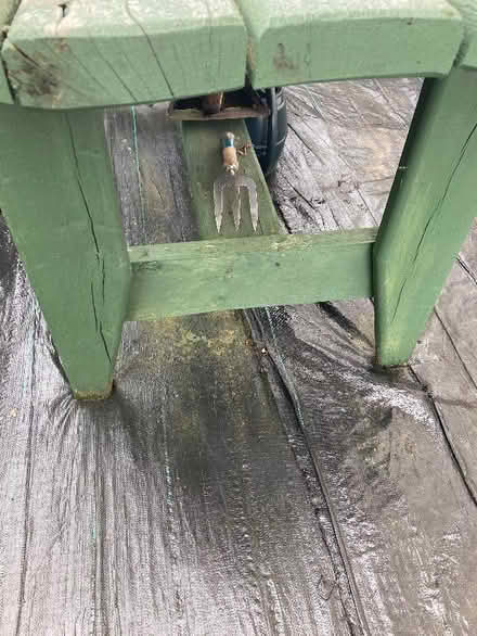 Photo of free Oak Garden Table and Two Benches (Graven Hill Depot OX25) #3