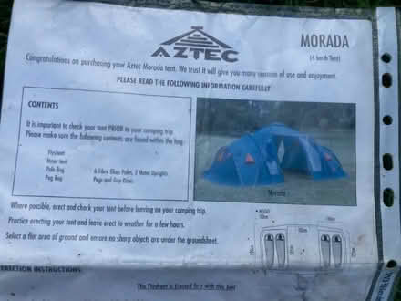 Photo of free Tent (Steventon OX13) #1