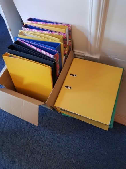 Photo of free 14 medium ring binders (Oxton CH43) #1