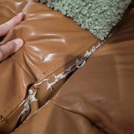 Photo of free Leather sofa (Kedleston Road DE1) #3