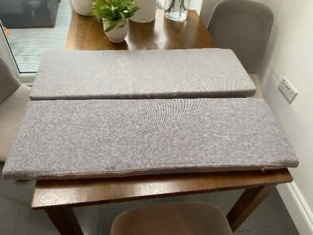 Photo of free Grey foam bench cushions (Aldrington BN3) #1
