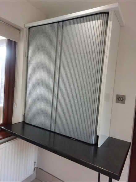 Photo of free Wall unit with roller doors and worktop (Beetham LA7) #1