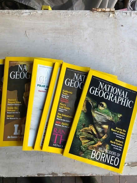 Photo of free National Geographic magazines (Tangmere PO20) #1