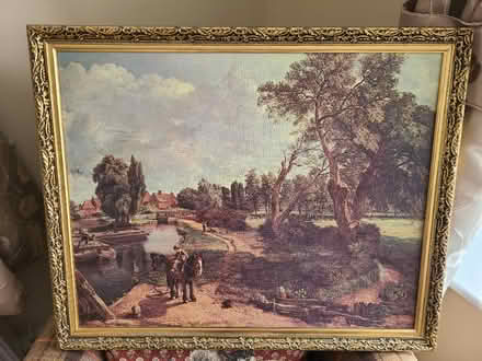 Photo of free Print of Flatford mill by J Constable (Oswestry SY10) #1