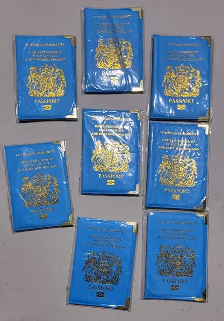 Photo of free Seven Blue Passport Holders (Caversham RG4) #1