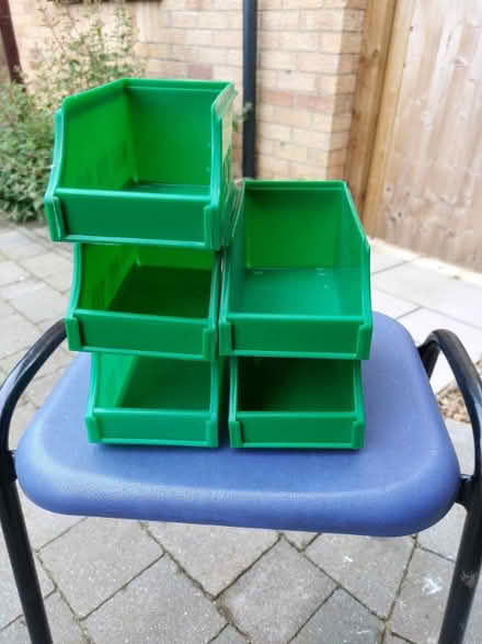 Photo of free Dexion 10 storage boxes (Bancroft MK13) #1