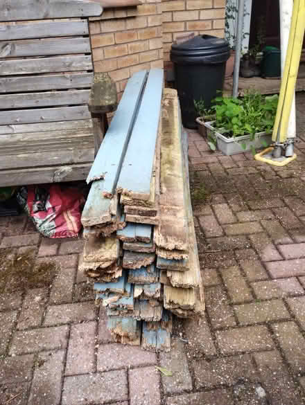 Photo of free Old fence slats for a project, Broken Cross (Broken Cross SK10) #3