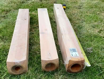 Photo of free New Stair Parts - Newel Post Bases (CT5) #2