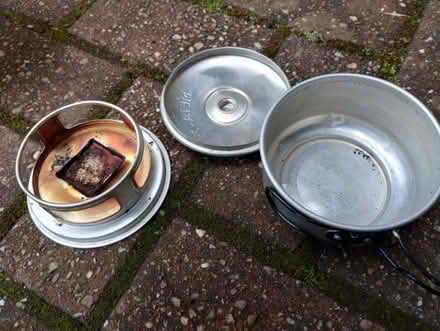 Photo of free Camping cooker - solid fuel burner (Broken Cross SK10) #1
