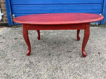 Photo of free Large Oval Coffee Table (Rose Hill OX4) #1
