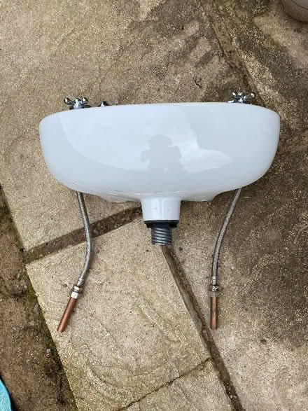 Photo of free Small hand basin plus taps (Old Colwyn LL29) #2