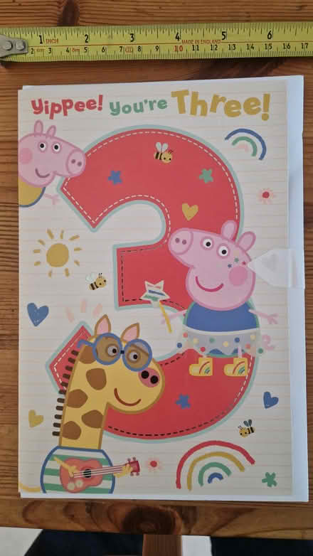 Photo of free 3 yo birthday card (Stotfold SG5) #1