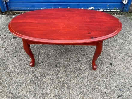 Photo of free Large Oval Coffee Table (Rose Hill OX4) #2