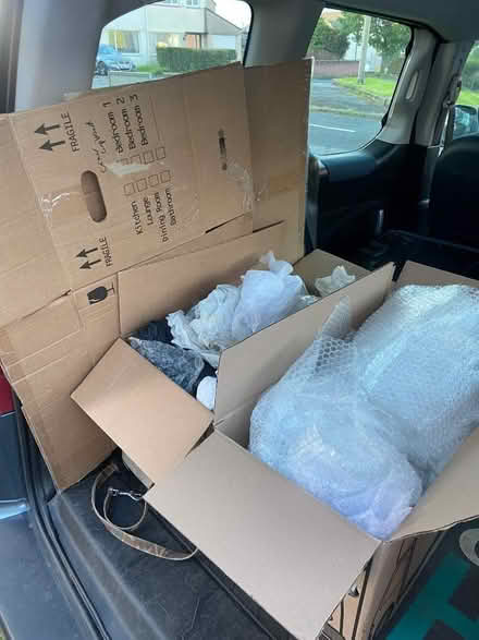 Photo of free Packing boxes and wrap (Cockermouth CA13) #1
