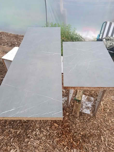 Photo of free 2 bits of kitchen work top (Sharnbrook MK44) #1