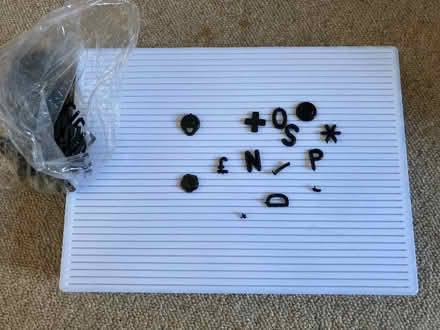 Photo of free Lightbox and letters (Stonehouse GL10) #1
