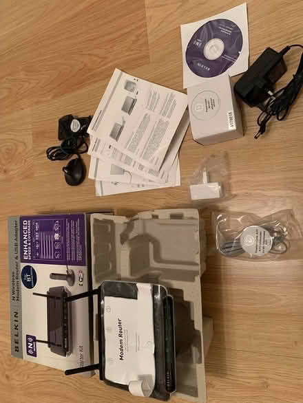 Photo of free Belkin N Wireless Modem Router (Southville, Cwmbran) #2
