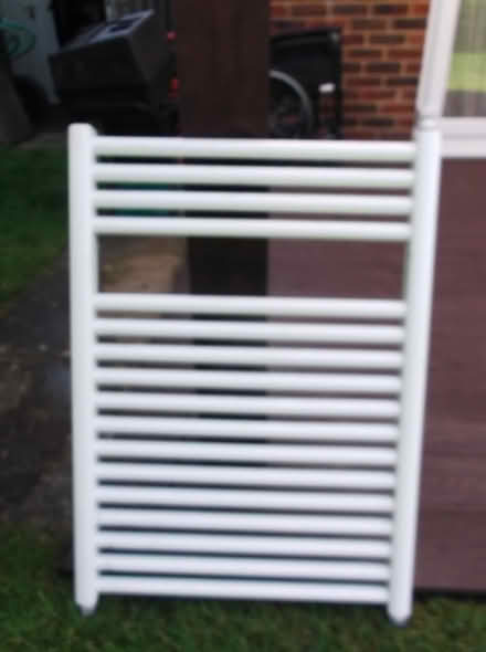 Photo of free Small white C.H. towel rail (Langley SL3) #1