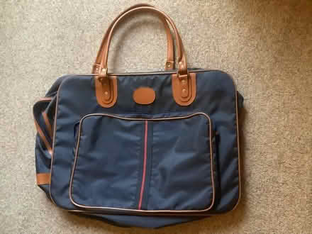 Photo of free Large blue holdall travel sport bag (Grange Estate, Letchworth SG6) #1