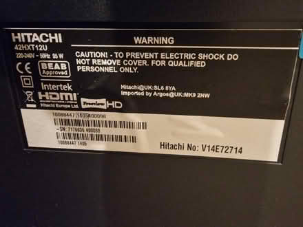 Photo of free Large flat screen TV (Brackley NN13) #2