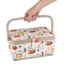 Photo of Sewing basket/box with tray good condition (IP2) #1