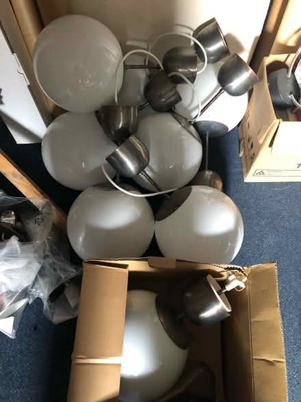 Photo of free Ikea glass lights (High Street Wells BA5) #1