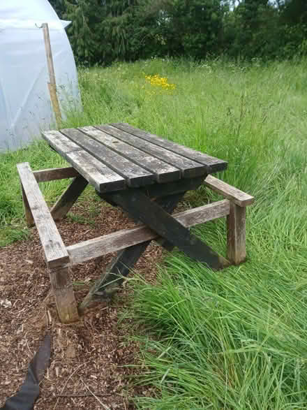 Photo of free Picnic table (Sharnbrook MK44) #1
