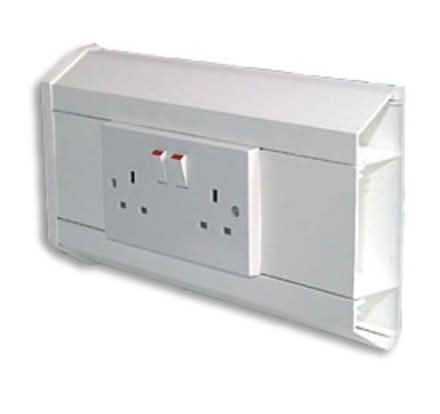 Photo of Electrical Trunking (Lostock Hall PR5) #1
