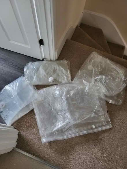 Photo of free Four large vacuum storage bags (Warden Hill GL51) #1