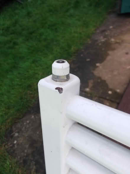 Photo of free Small white C.H. towel rail (Langley SL3) #3