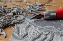 Photo of Linoleum Off-Cut 1.6m x 1.6 m (Stechford B33) #1