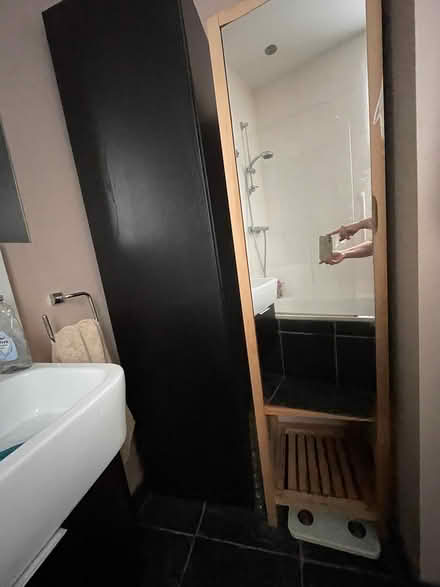 Photo of free Tall bathroom cabinet/cupbourd (W4) #2