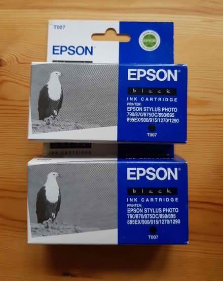 Photo of free Epson printer ink - black (Northchurch HP4) #1