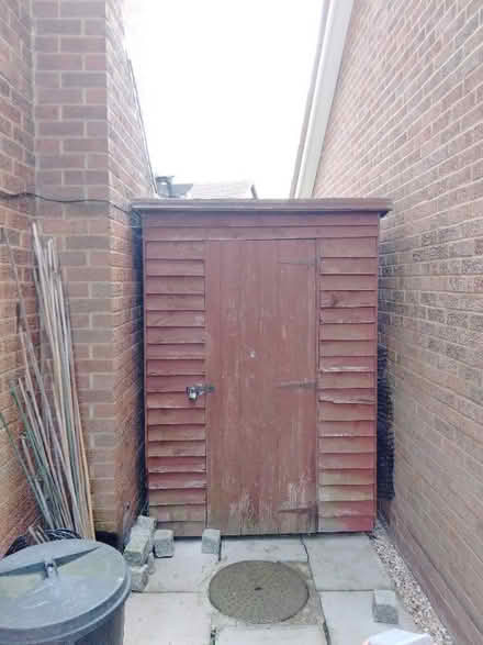 Photo of free Shed (minor damage) (Furzton MK4) #1