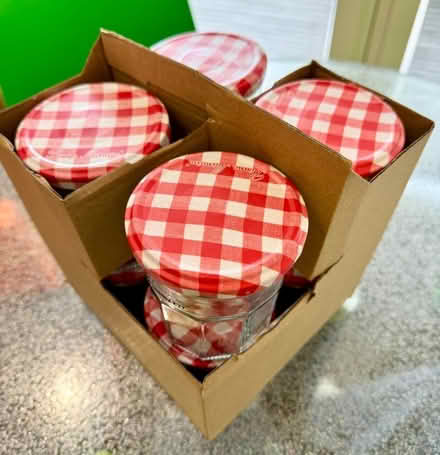 Photo of free 8 Bonne Maman Jars (Tunbridge Wells S. TN2) #2