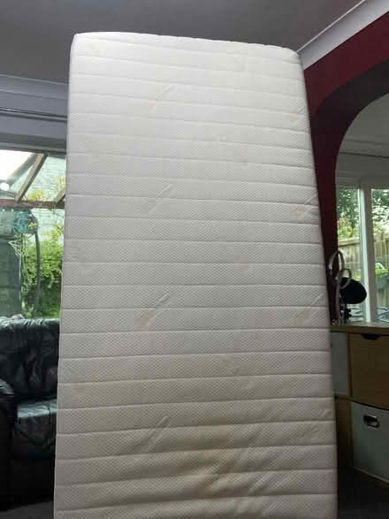 Photo of free Single foam mattress always covered in use (Sandhurst GU47) #1