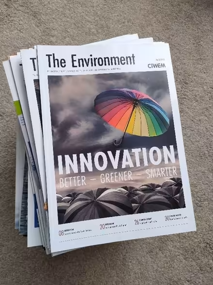Photo of free CIWEM The Environment magazines (Chelmsford CM1) #1
