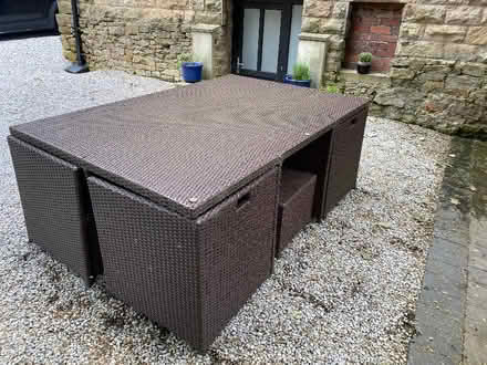 Photo of free Garden table and chairs (Heaton BL1) #1