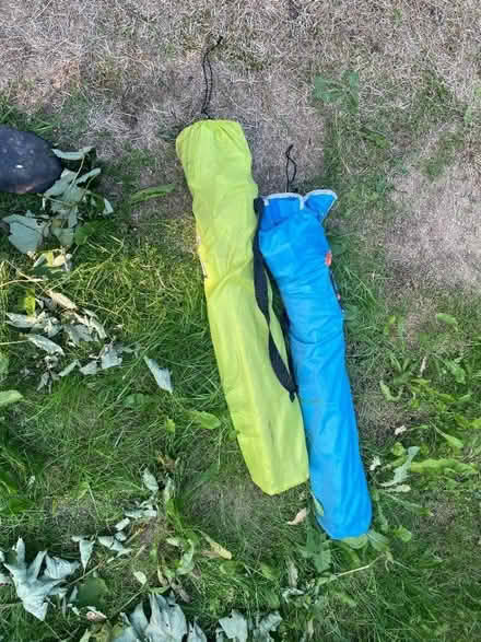 Photo of free 2 folding garden/camping chairs (Bromborough Pool CH62) #2