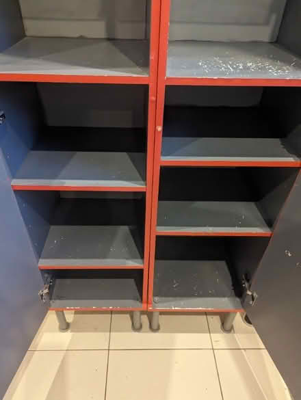 Photo of free Pair of tall bathroom cabinets (Moorside M27) #3