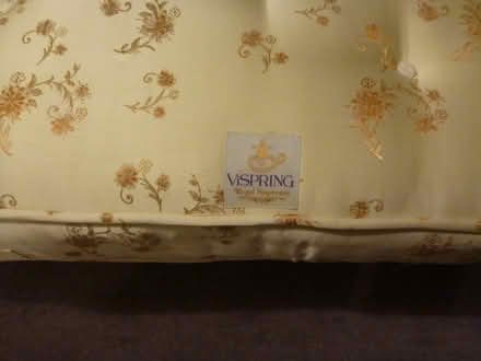 Photo of free MORE PHOTOS - King size Vispring bed and base (New Marston OX3) #3