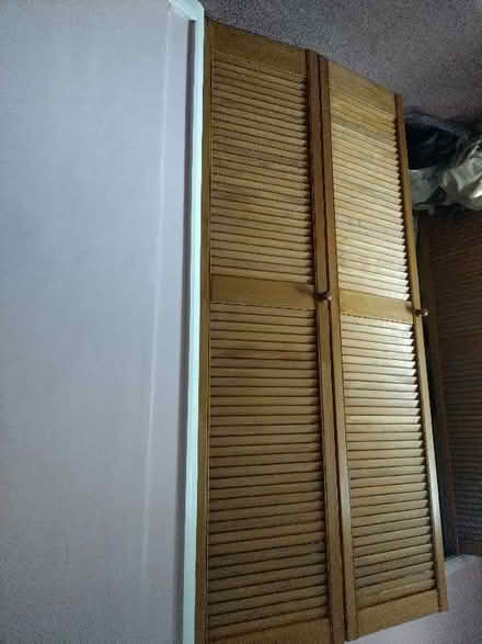 Photo of free Wooden Louvre doors (Yarwell PE8) #1