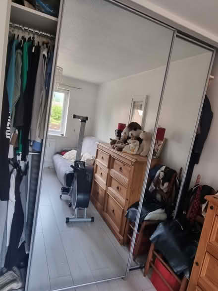 Photo of free Mirrored wardrobe door (Cogges OX28) #1