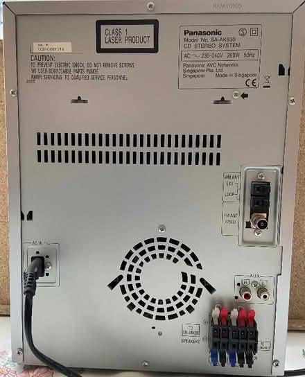 Photo of free Panasonic SA-AK630 music centre (Wokingham RG40) #3