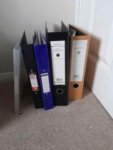 Photo of free Binders / lever arch files (kendal LA9) #1