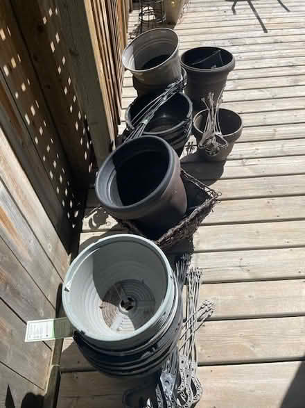 Photo of free Plastic Pots for Gardening (Greenfield, South Edmonton) #2